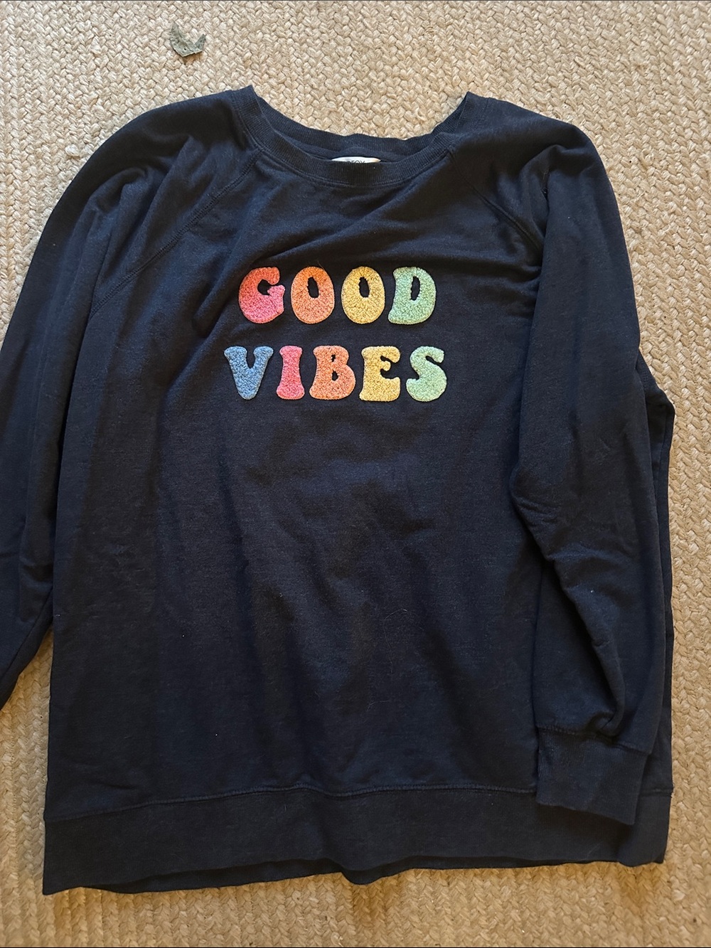 Wildfox navy Crewneck Sweatshirt